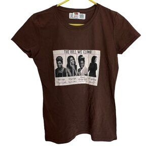 Fruit of‎ the Loom Women's T-Shirt Top Inspirational Black Women Size M